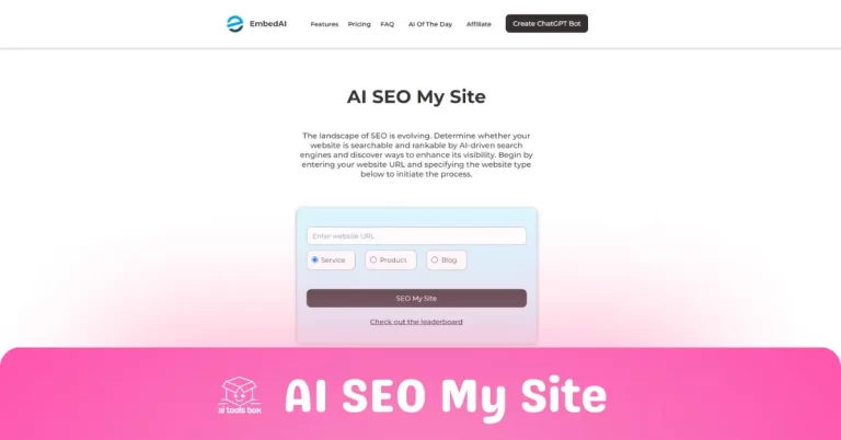 aitoolsbox-AI SEO My Site