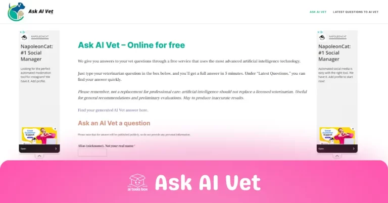 aitoolsbox-Ask AI Vet