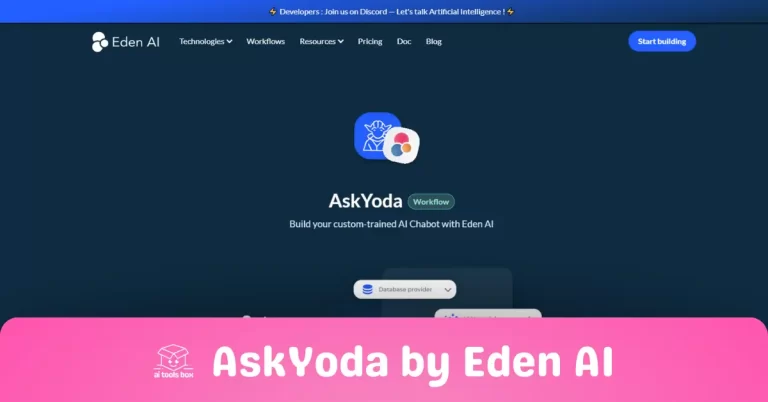 AskYoda by Eden AI