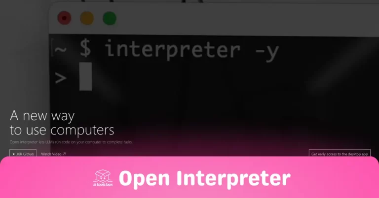 aitoolsbox-Open Interpreter