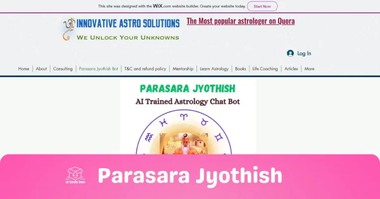 aitoolsbox-Parasara Jyothish