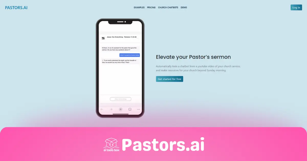 aitoolsbox-Pastors.ai