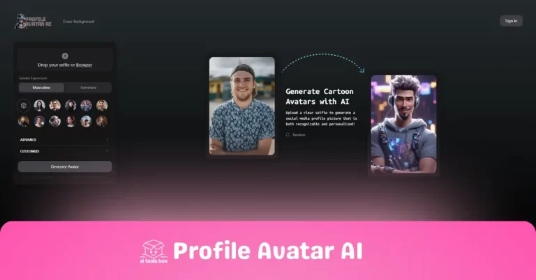 aitoolsbox-Profile Avatar AI