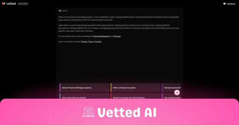 aitoolsbox-Vetted AI