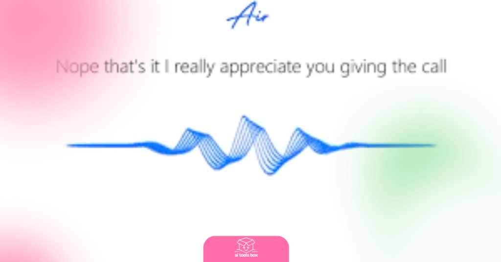 Air AI conversational tool