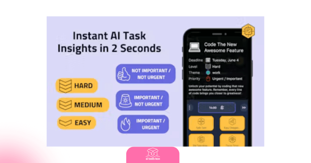 BeeDone AI-Driven Task Management Instant AI Task Insights in 2 Seconds